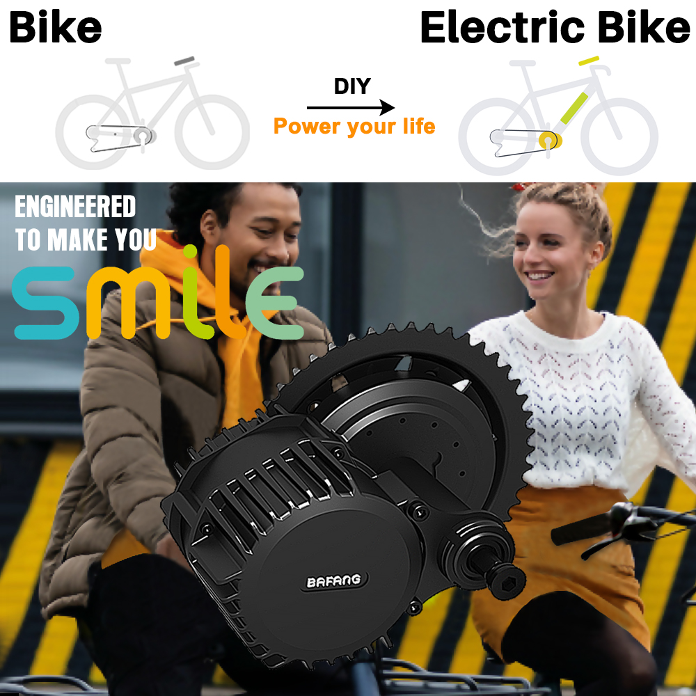 Bafang G320 48V 52V 1000W BBSH - Mid Drive Motor Kit 52V 1000W recension och pris